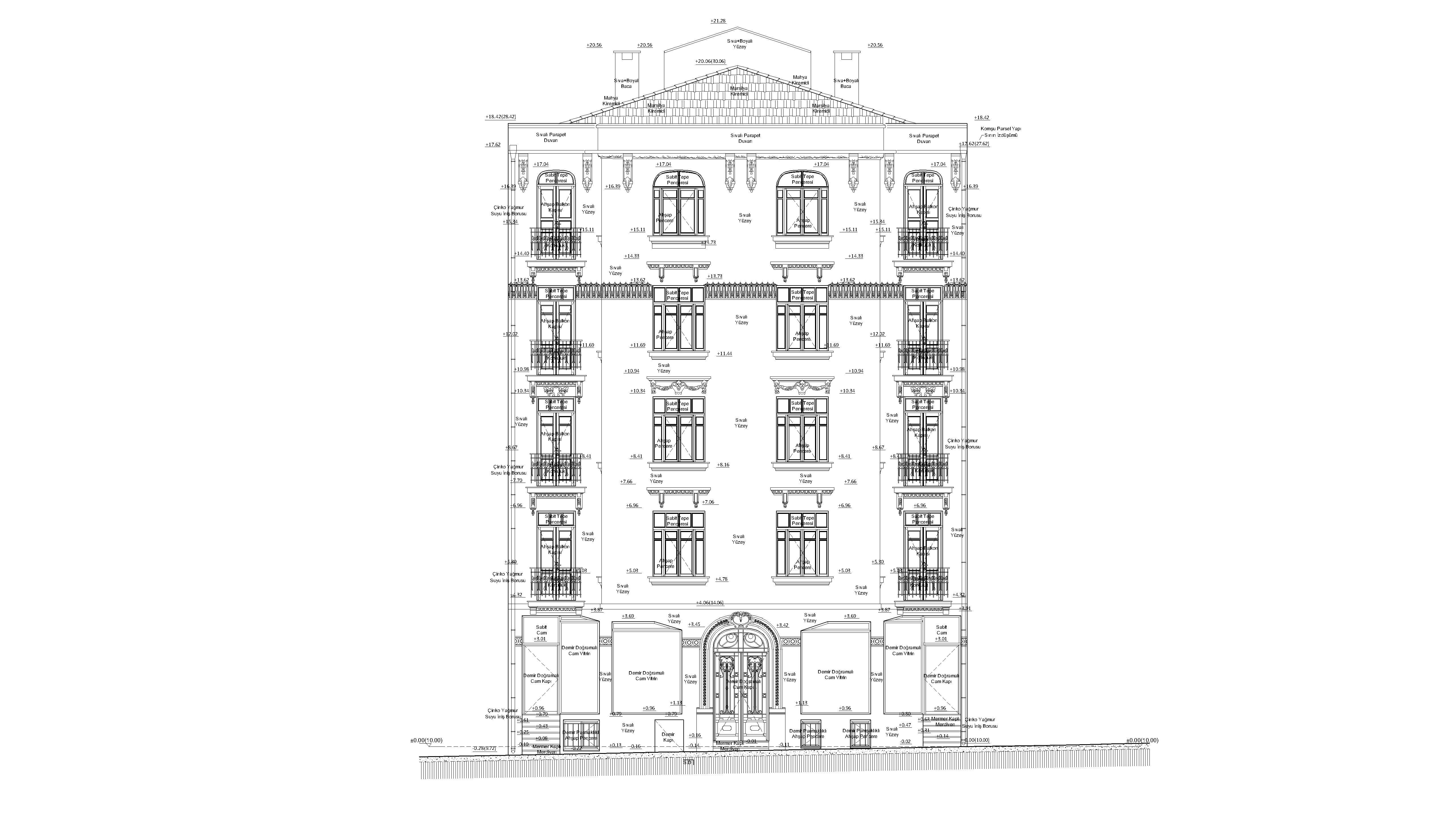 Beyoğlu Talimhane Erken Cumhuriyet Dönemi Yapısı Projelendirme  galeri fotoğrafı 1