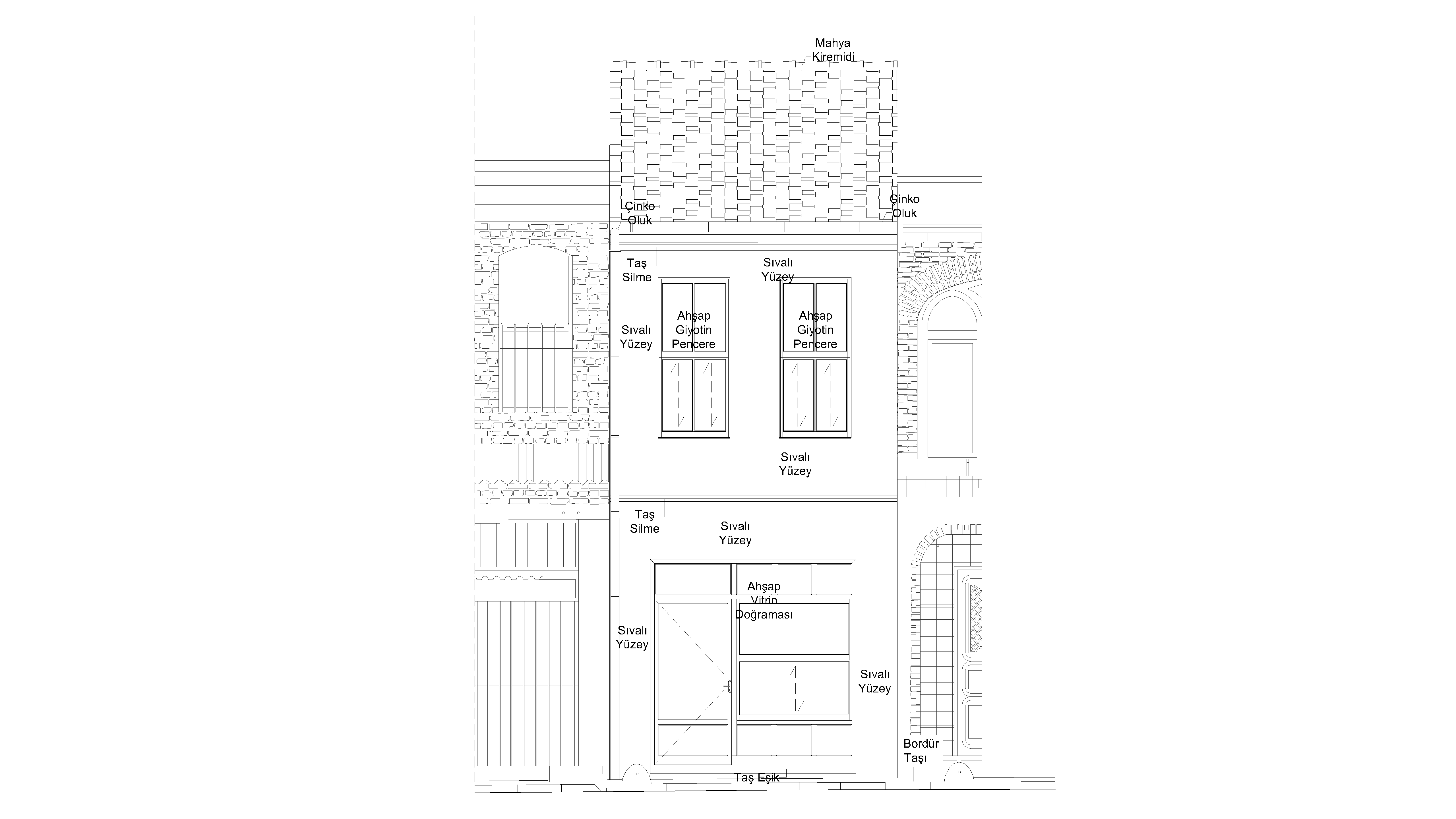 Balat Leblebiciler Sokak Tarihi Çarşı Yapısı Restorasyon Projesi galeri fotoğrafı 5